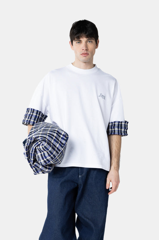 FOLDED SLEEVE T-SHIRT