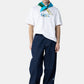 EMBROIDERY LOGO T-SHIRT WHITE