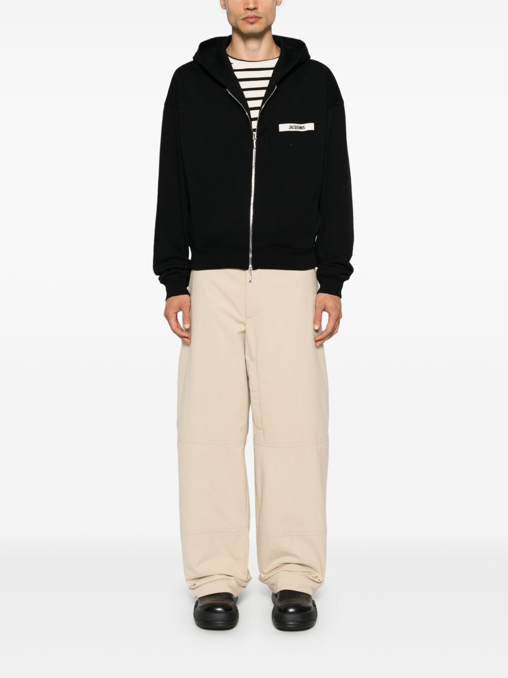 Felpa Le Hoodie con zip