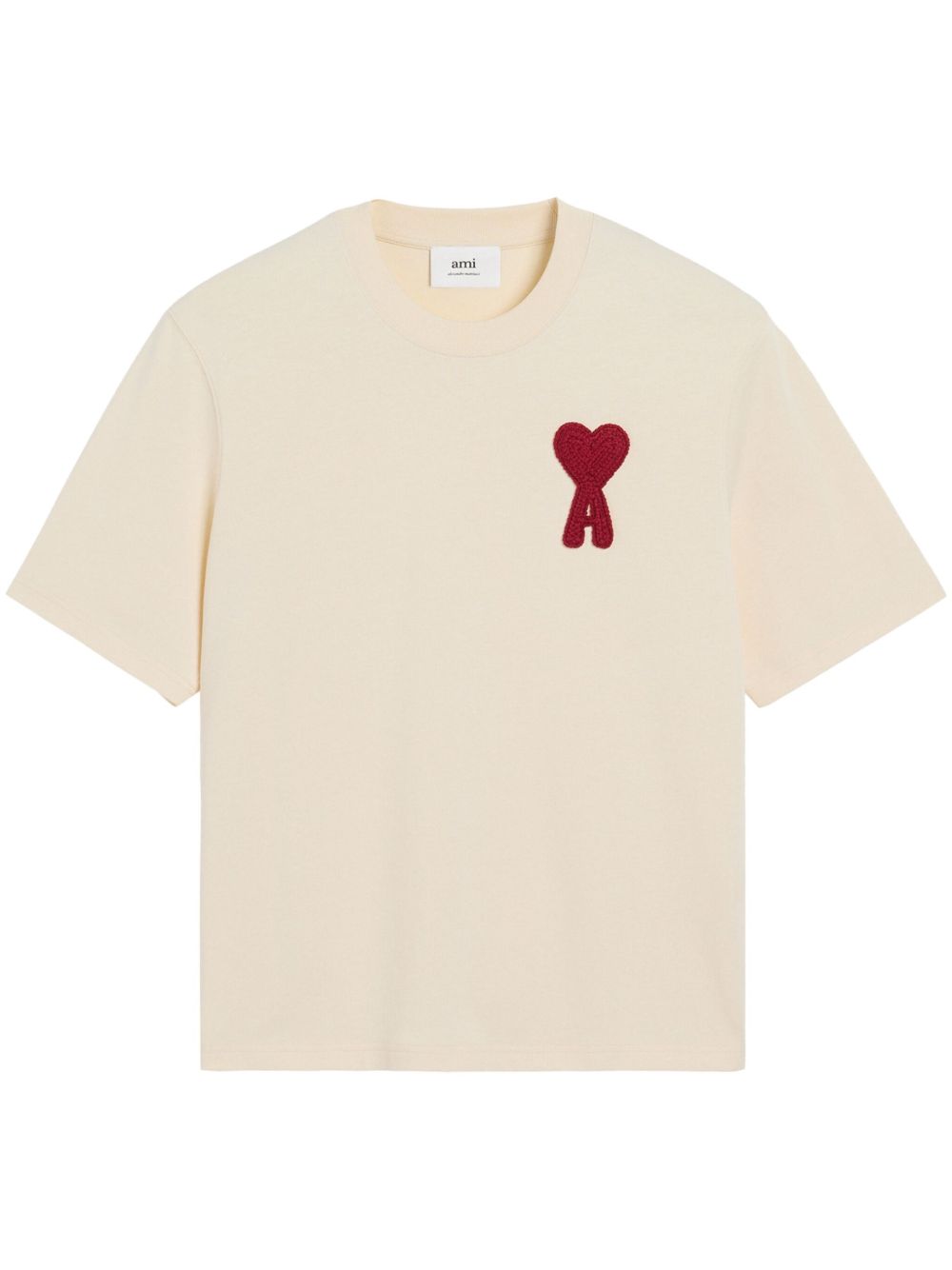T-shirt con applicazione Ami de Coeur