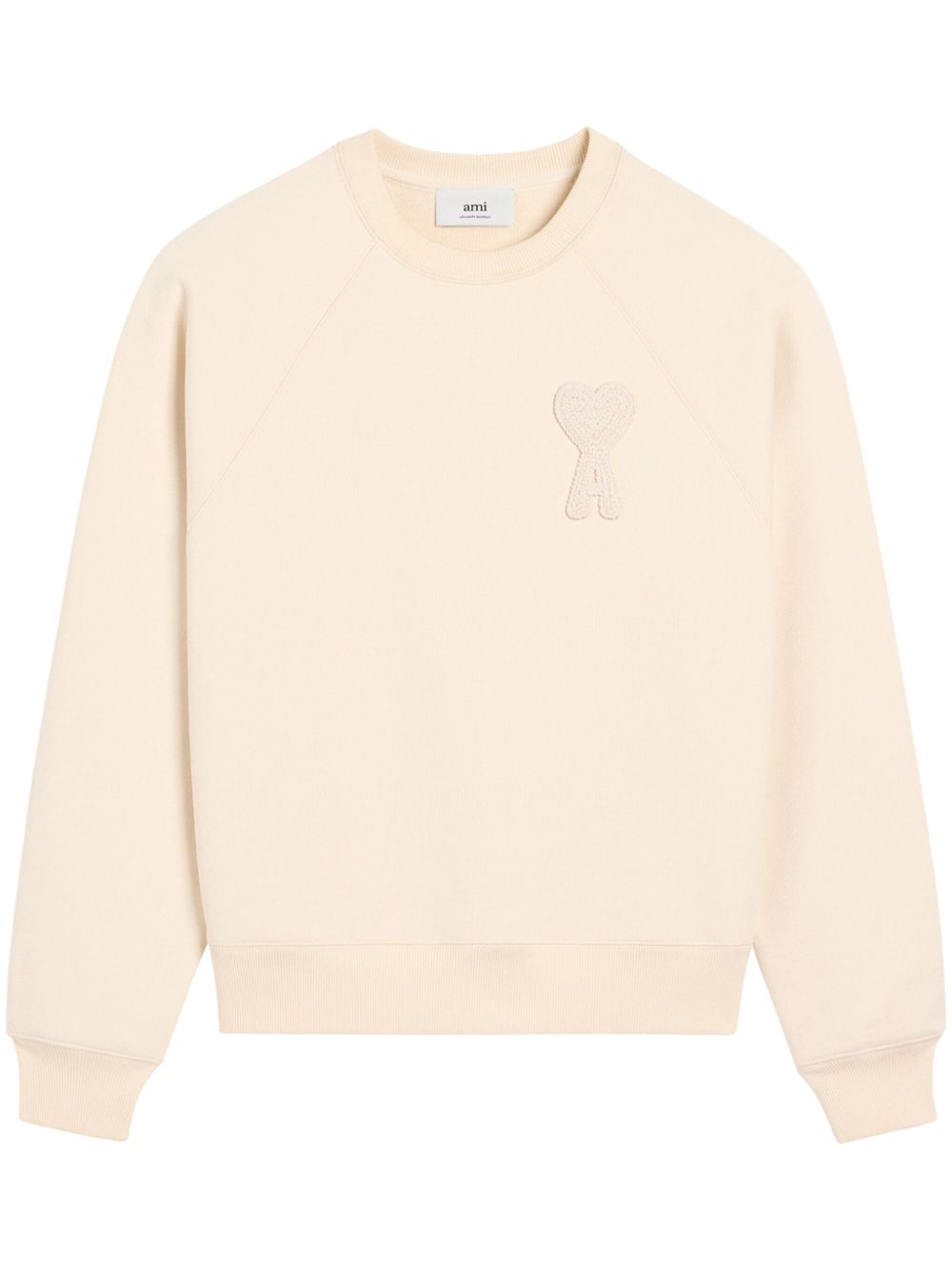 Felpa con applicazione Ami de Cœur