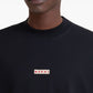 T-shirt in cotone con stampa logo