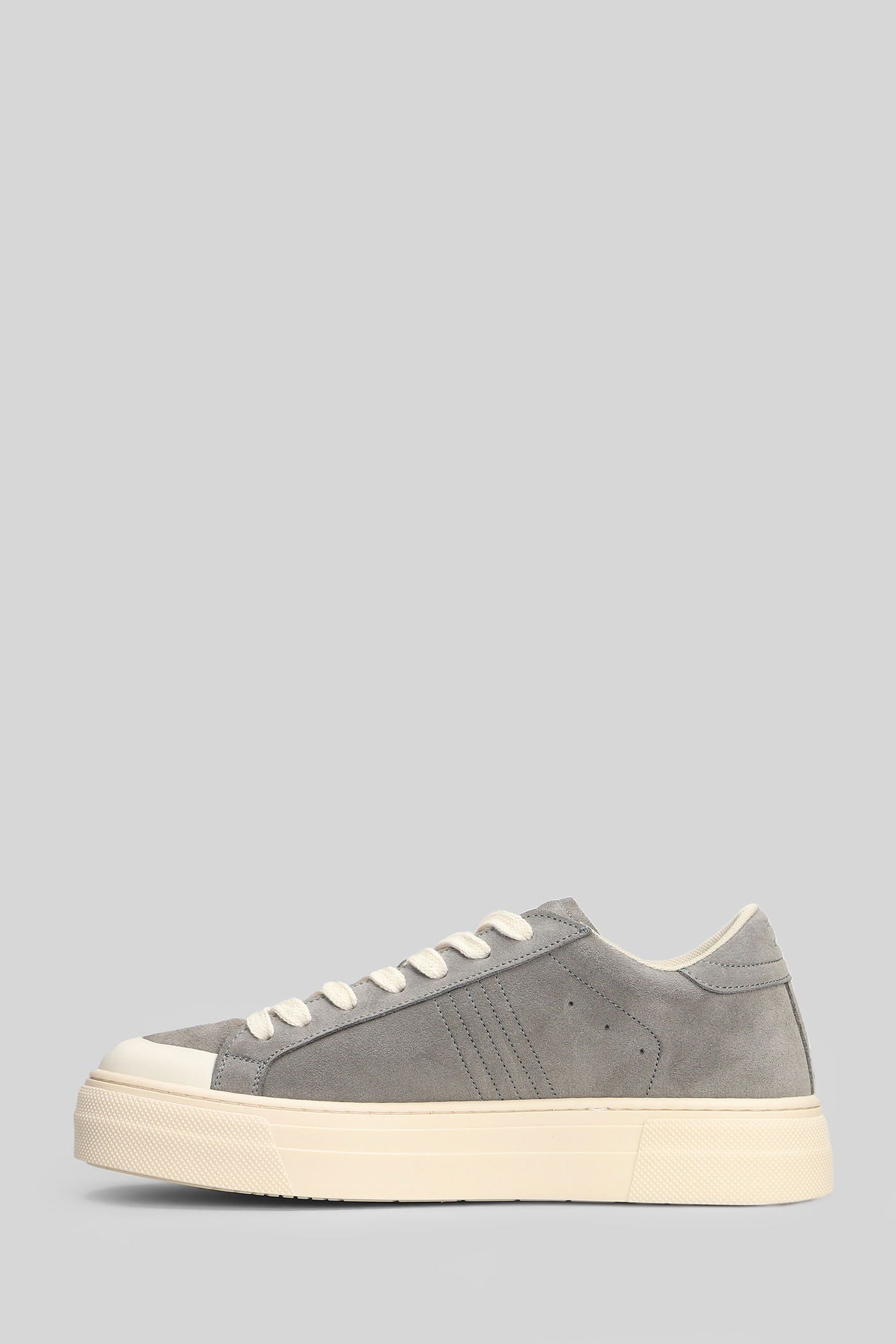 SNEAKERS IN CAMOSCIO GRIGIO