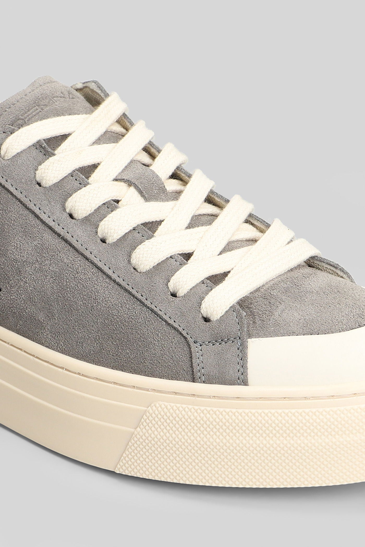 SNEAKERS IN CAMOSCIO GRIGIO