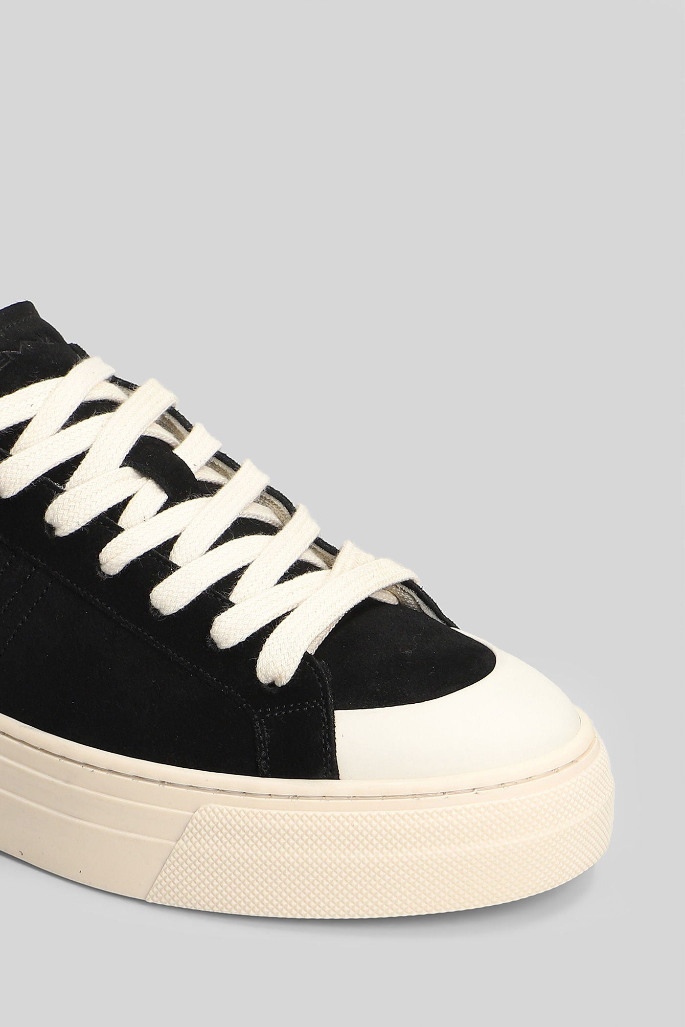 SNEAKERS IN CAMOSCIO NERO