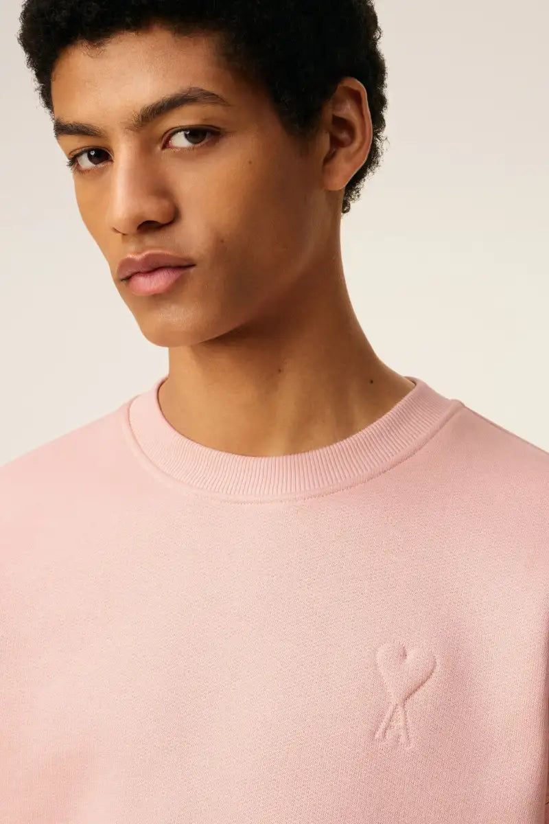 Felpa Ami De Coeur Comfort Fit Brushed Cotton