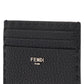 Portacarte con Lettering Fendi in Cuoio Romano