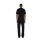 T-shirt in cotone con cavaliere a punto croce