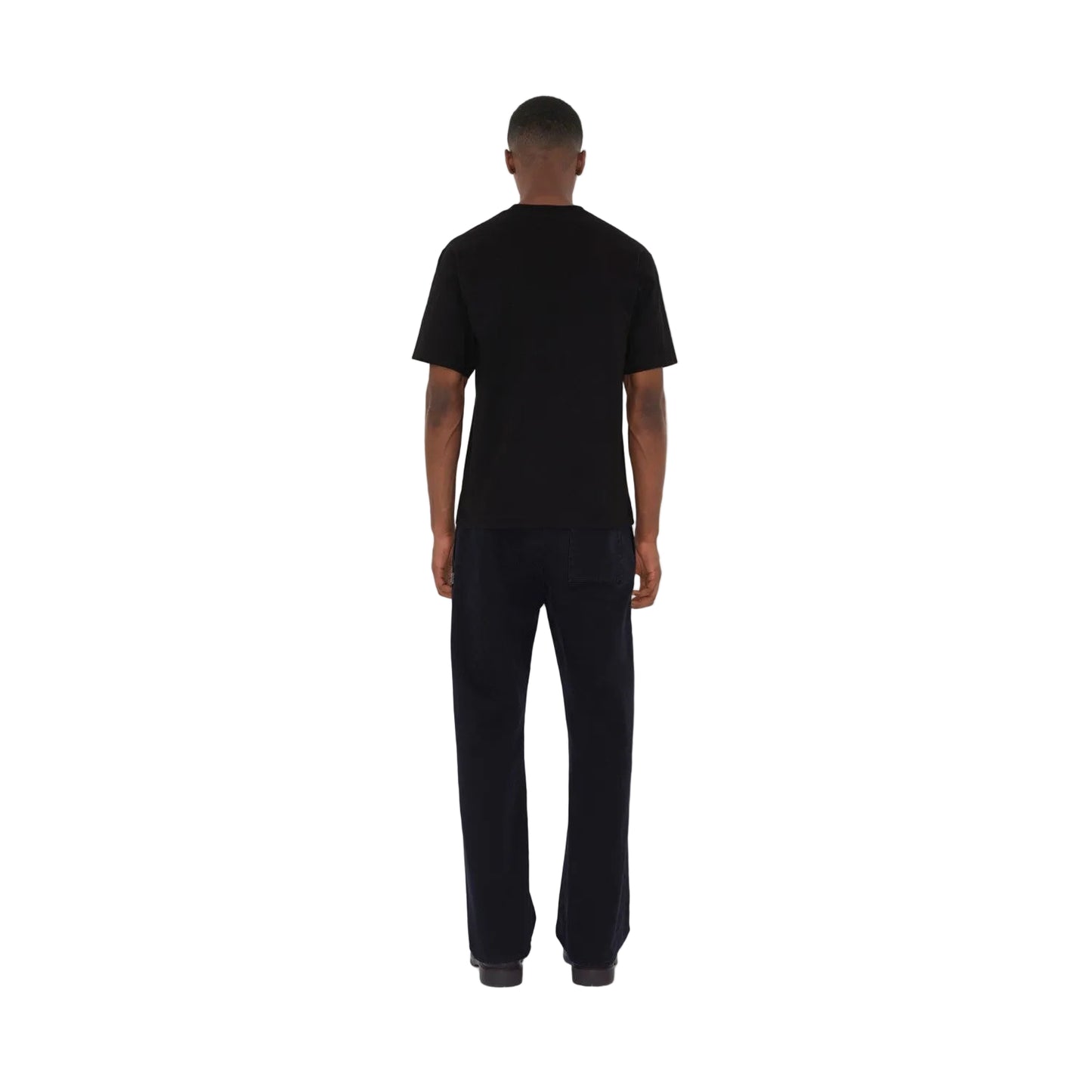 T-shirt in cotone con cavaliere a punto croce