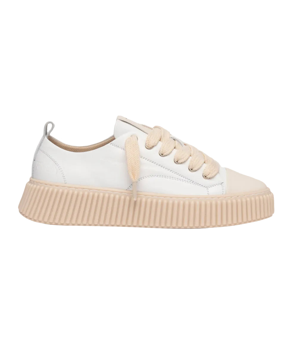 Sneakers Treble White Leather