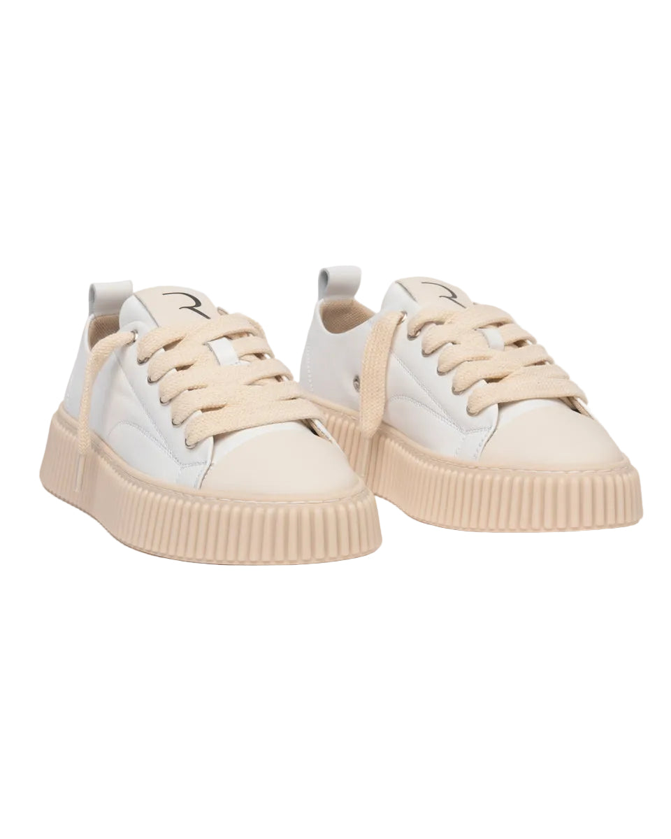 Sneakers Treble White Leather