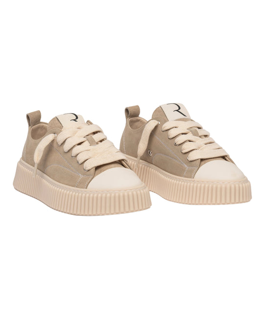 Sneakers Treble Beige Suede