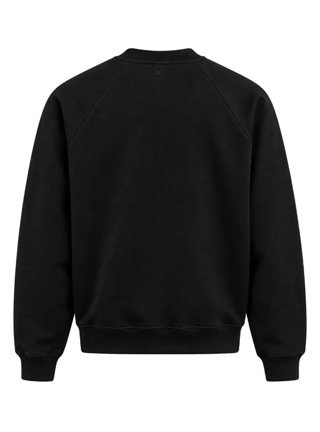 Ami Paris Felpa logo Ami de Coeur Nera Retro