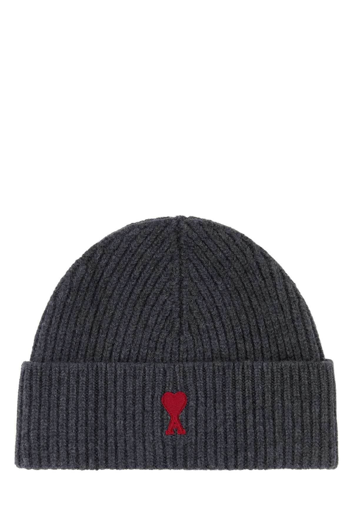 Quota Beanie with Contrasted Ami de Coeur - fronte