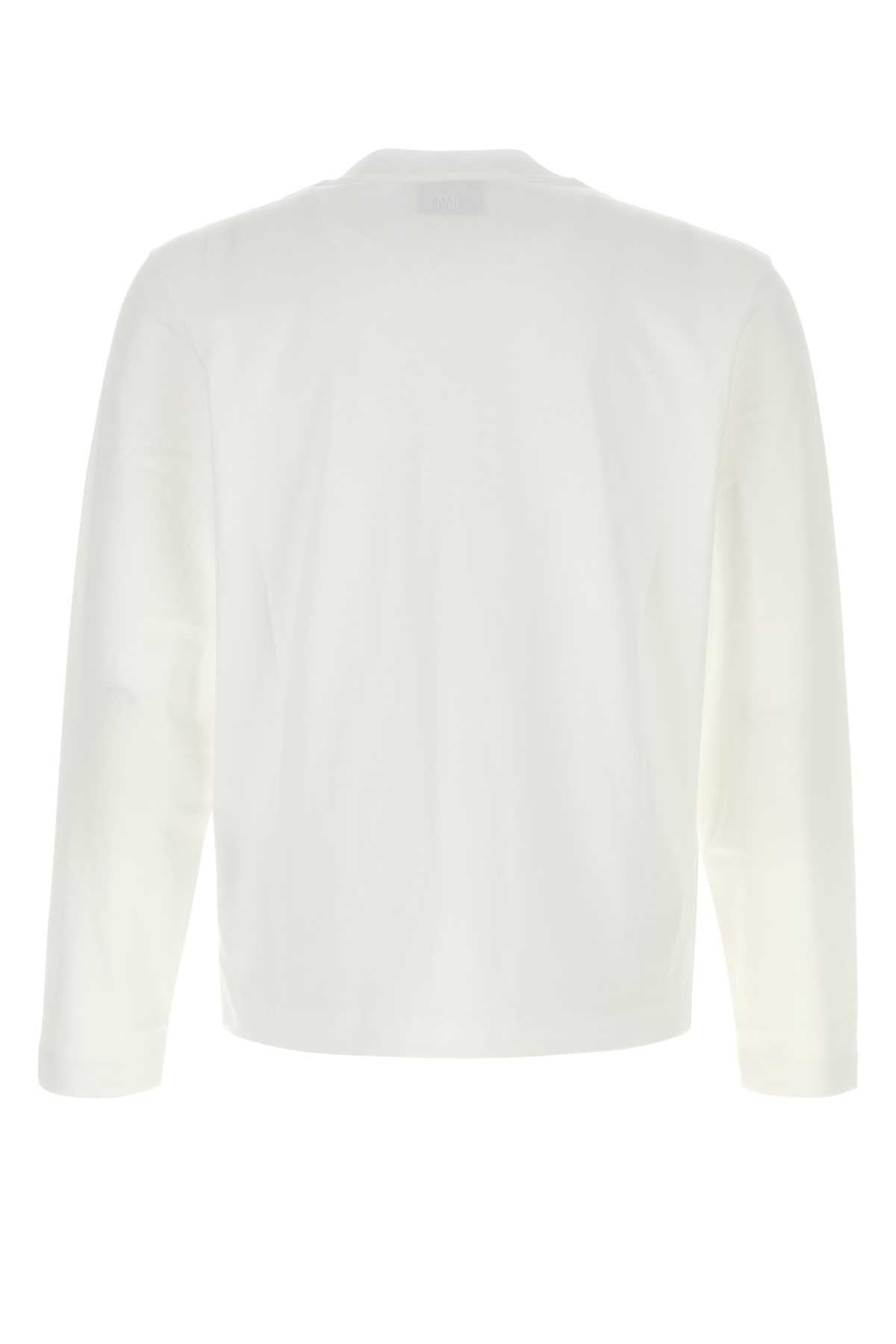 T-shirt Ami de Coeur bianca - retro