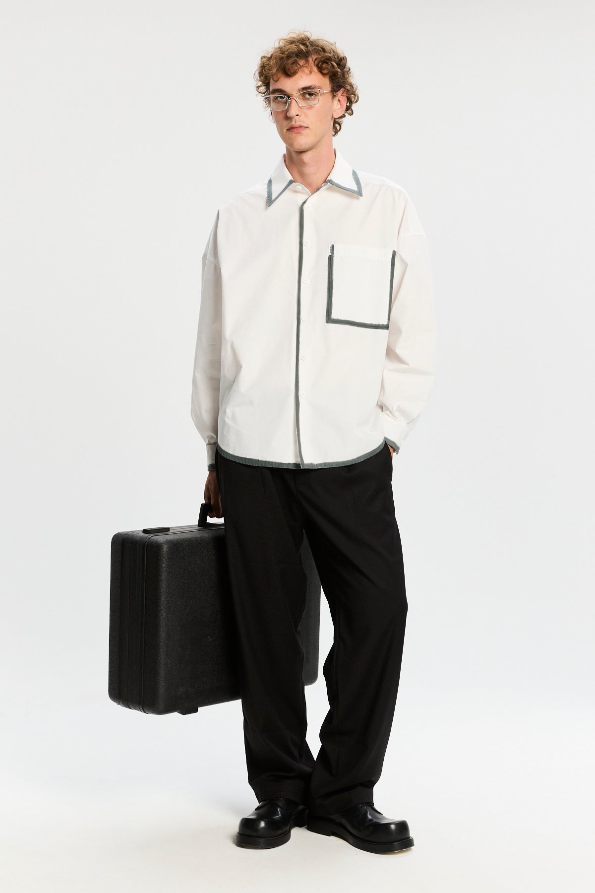 Pantaloni Loose Fit Bonsai neri