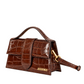 Jacquemus Le Grand Bambino Croco Marrone