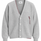 Bonsai Cardigan Bouclé Grigio Chiaro