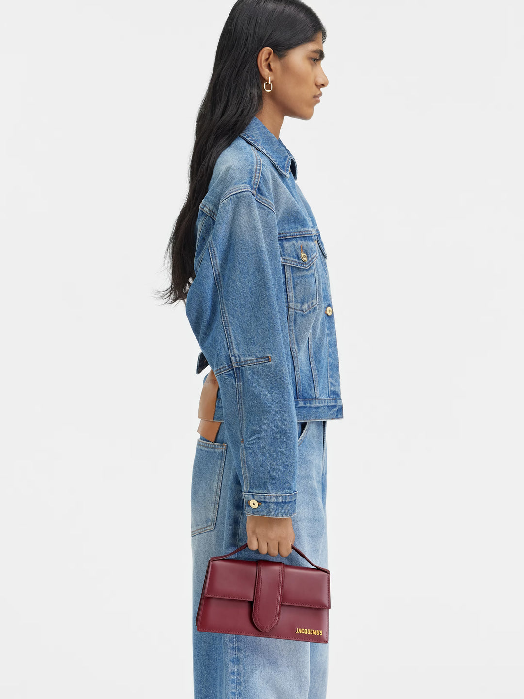 Borsa tote Le Grand Bambino Bordeaux