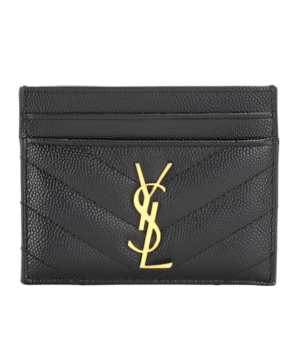 Portacarte Monogram in pelle