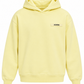 Jacquemus Felpa con Cappuccio Gros Grain Giallo Chiaro