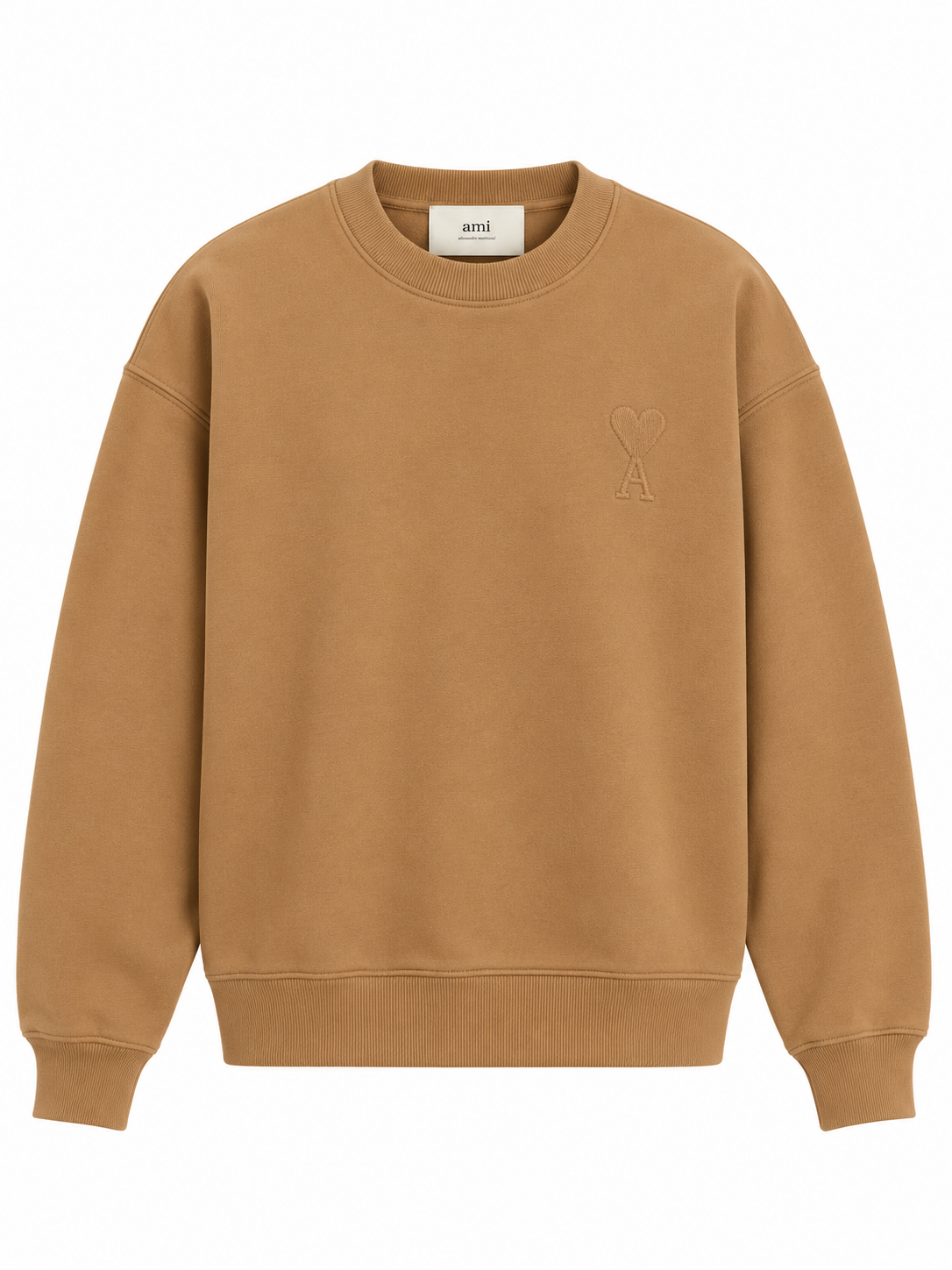 Felpa Ami De Coeur Comfort Fit Brushed Cotton