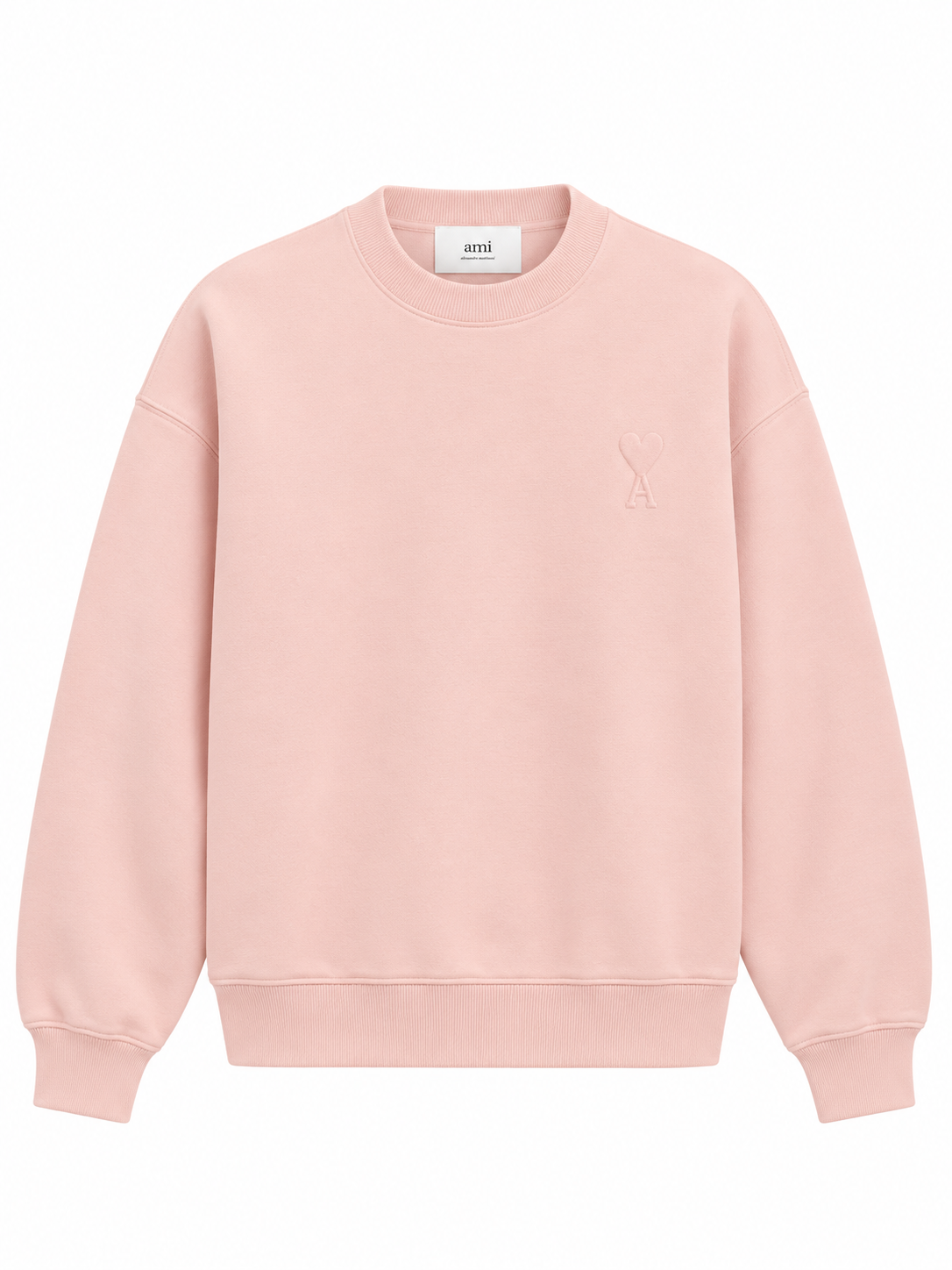 Felpa Ami De Coeur Comfort Fit Brushed Cotton