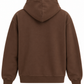 Jacquemus Felpa con Cappuccio Gros Grain Marrone Scuro