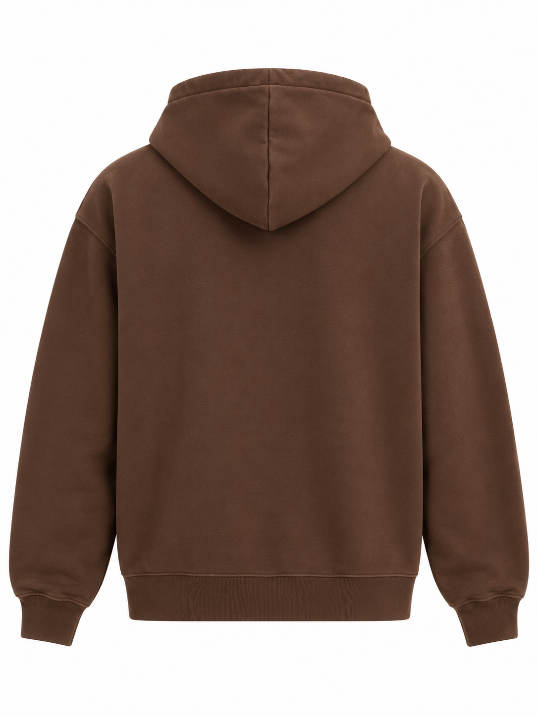 Jacquemus Felpa con Cappuccio Gros Grain Marrone Scuro