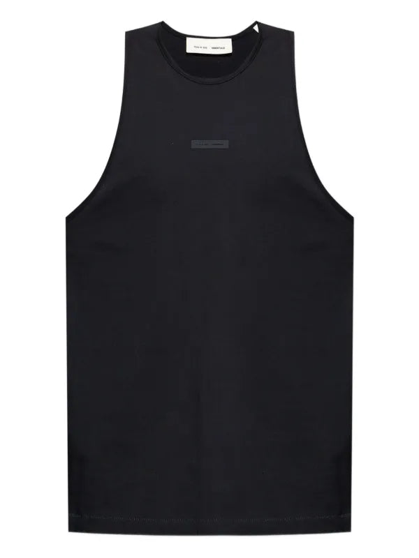 Canotta con placca logo