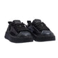 Sneakers 2025 Treble Triple Black Grain Leather