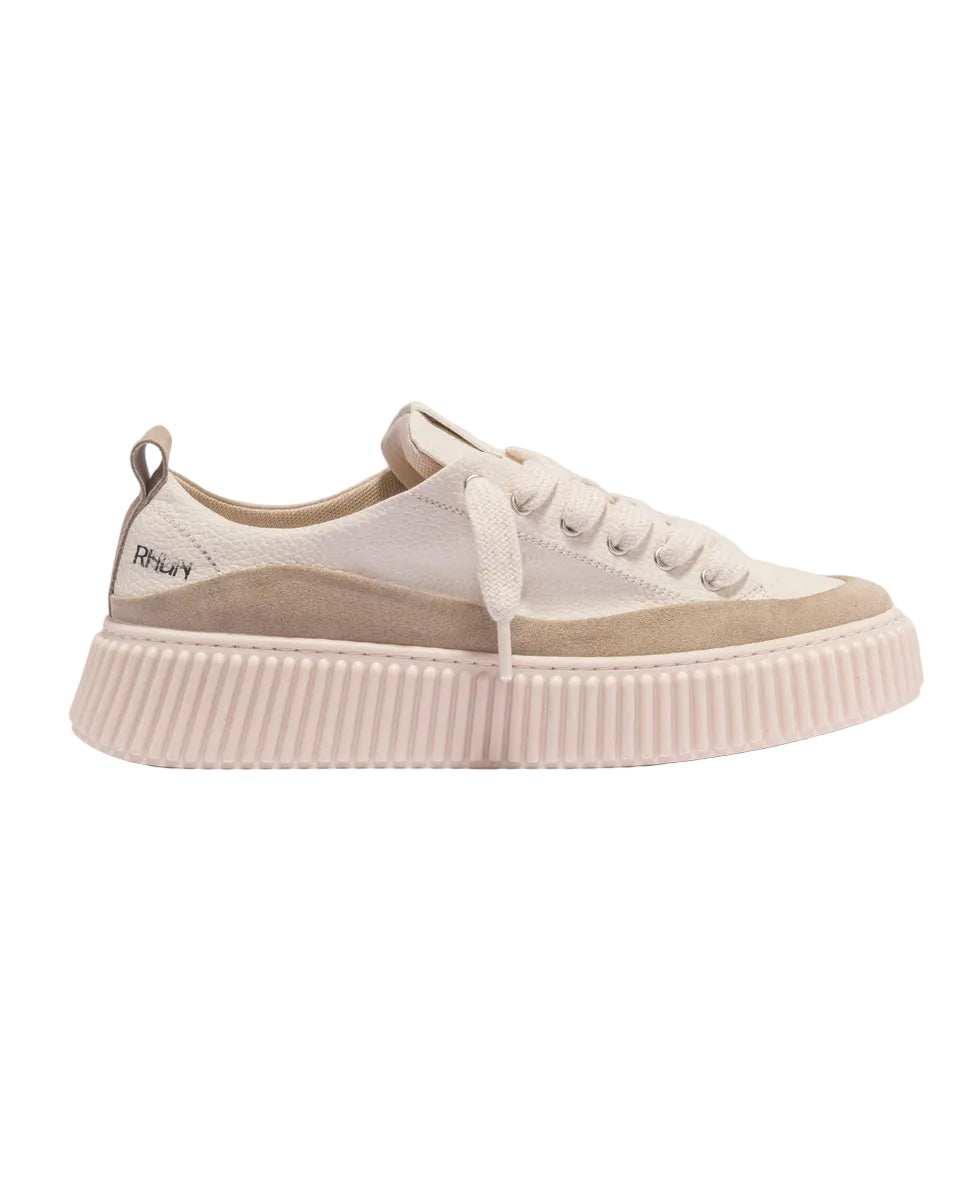 Sneakers 3250 Beige Grain Leather Mix