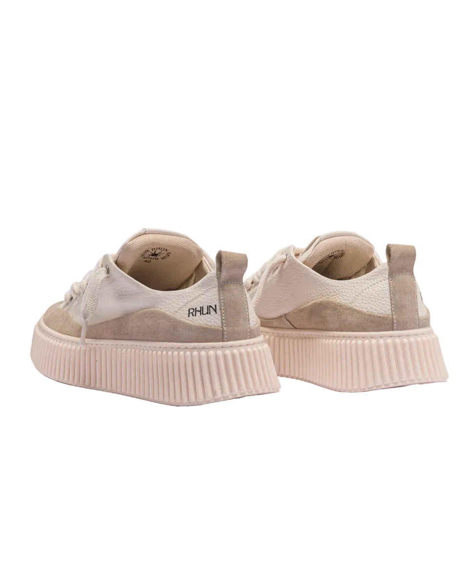 Sneakers 3250 Beige Grain Leather Mix