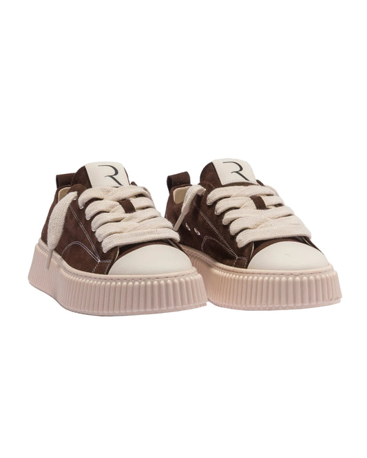 Sneakers Treble Dark Brown Suede
