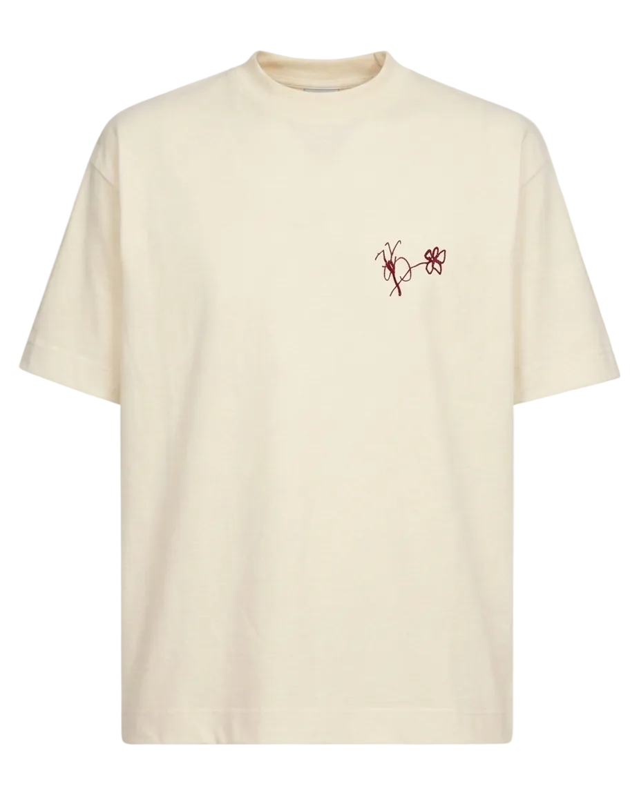 T-SHIRT FLOWER BEIGE