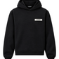 Jacquemus Felpa Gros Grain con cappuccio Nero