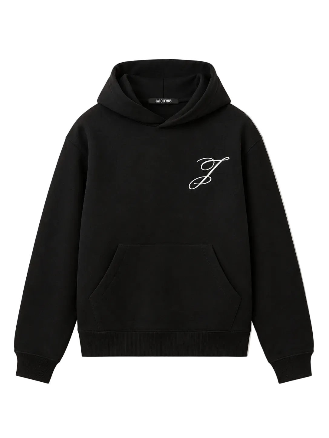 Jacquemus Felpa logo J Nero