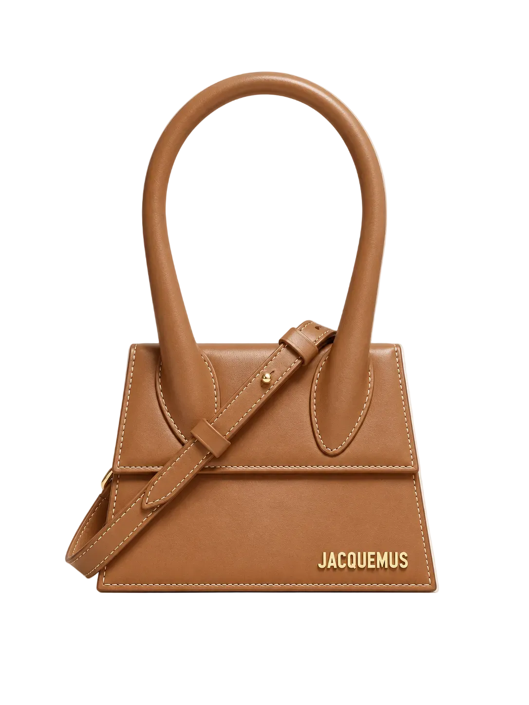 Jacquemus Il Chiquito Moyen Cuoio fronte