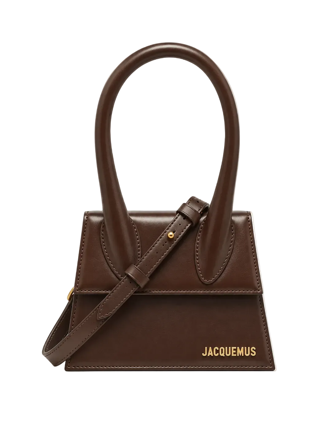 Jacquemus Il Chiquito Moyen Marrone Fronte
