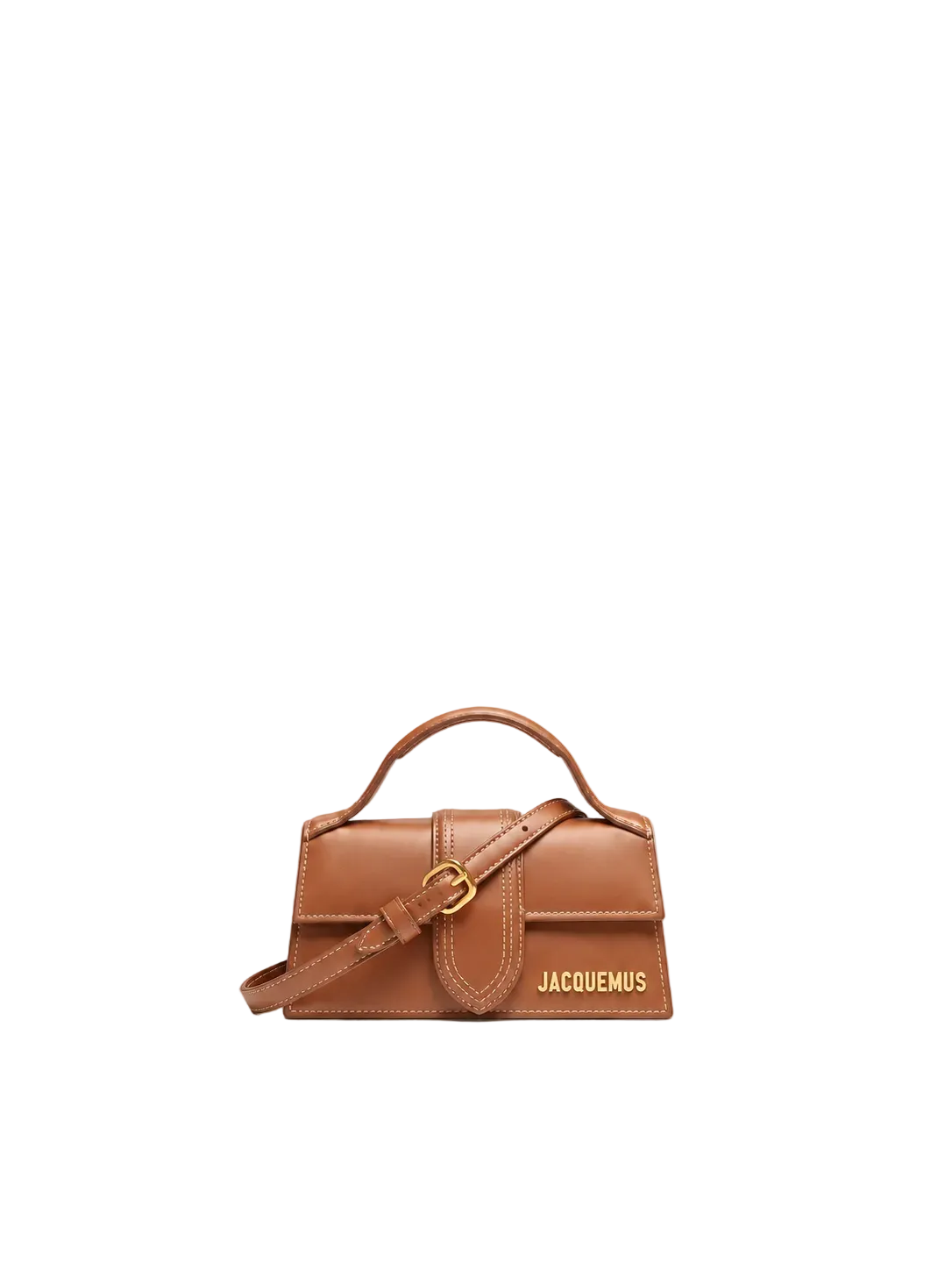 Jacquemus Le Bambino Cuoio fronte