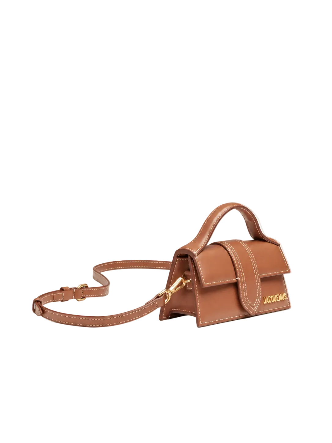Jacquemus Le Bambino Cuoio Laterale