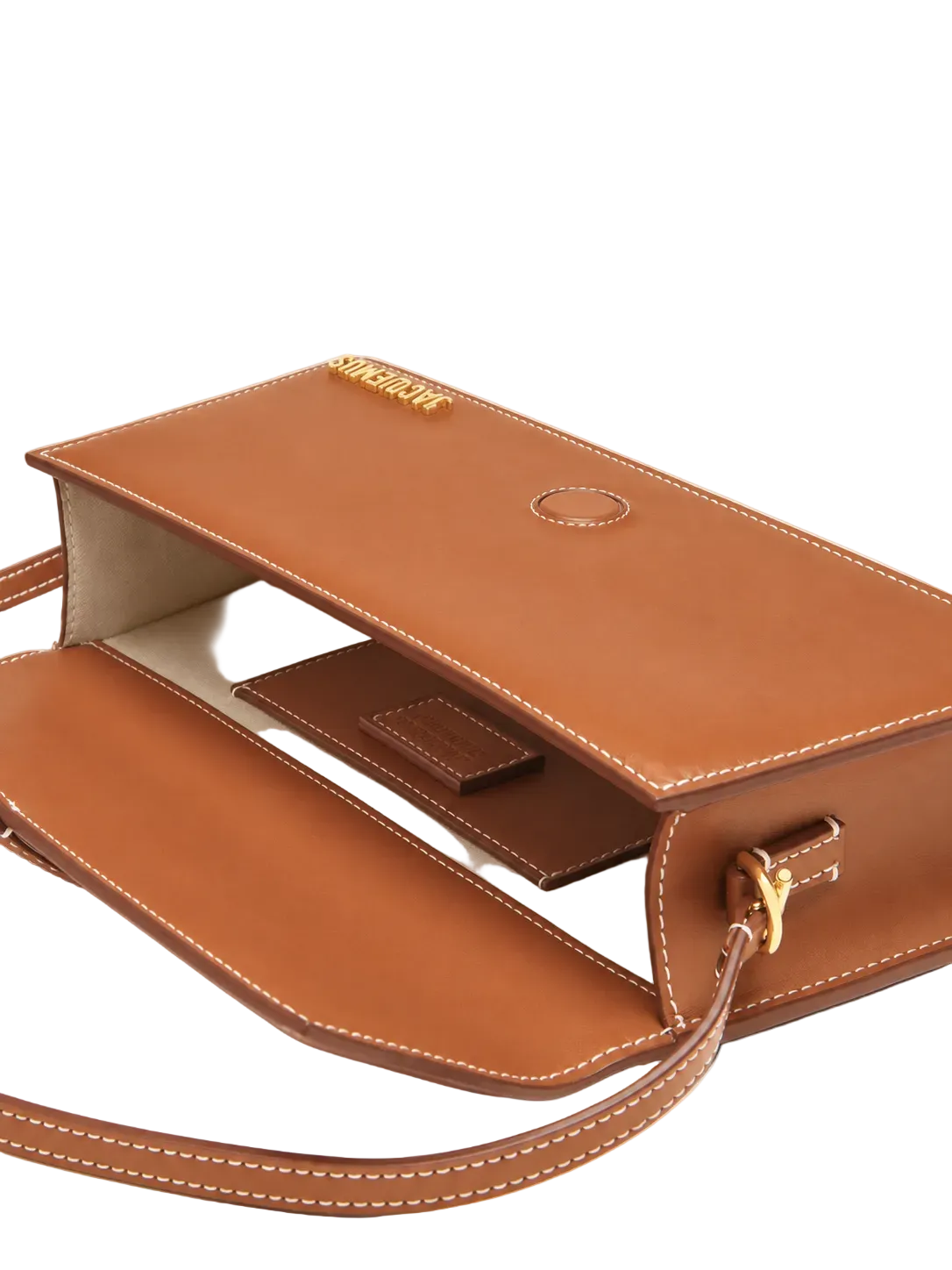 Jacquemus Le Bambino Long Cuoio aperta