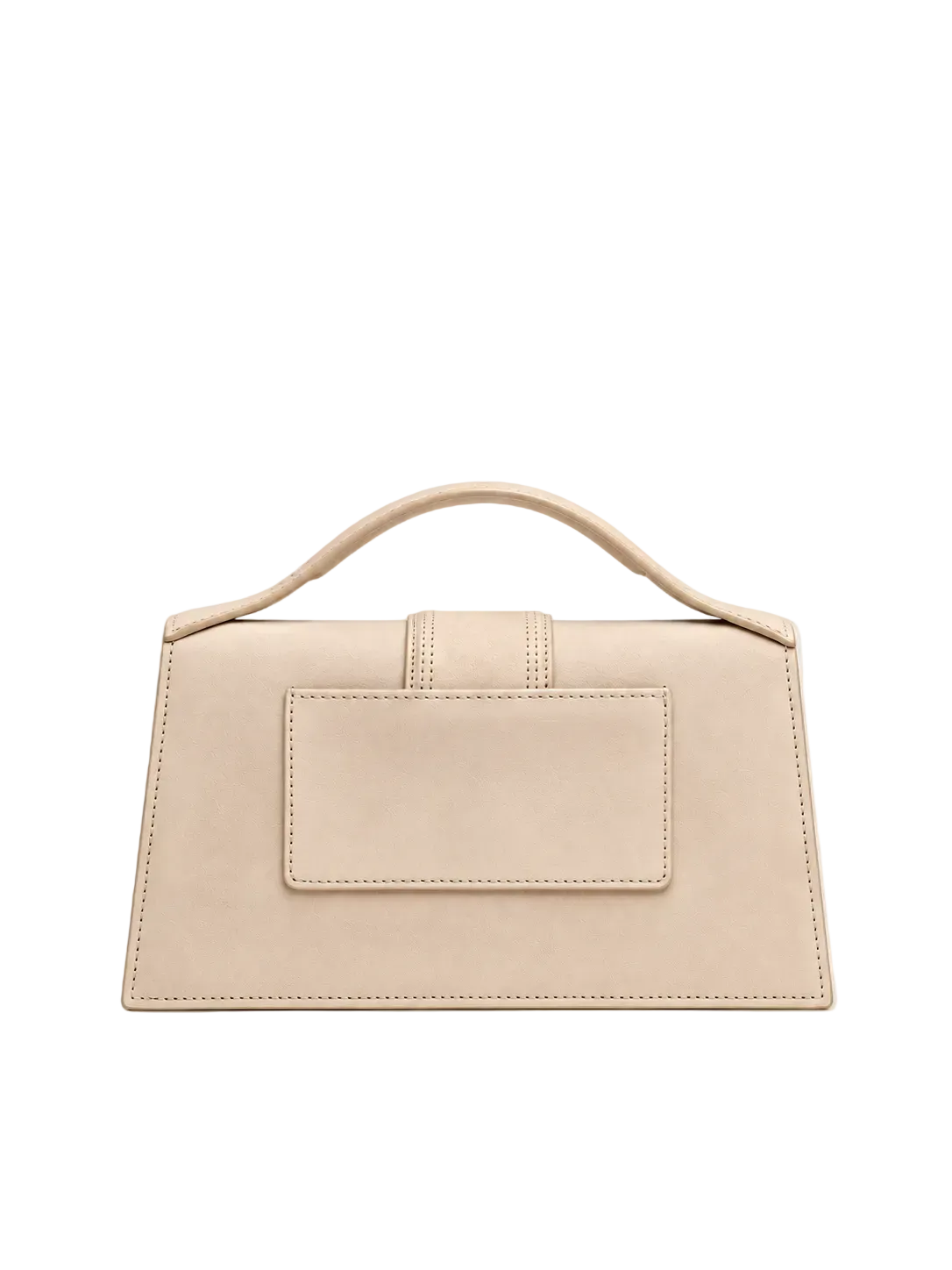 Jacquemus Le Grand Bambino camoscio beige retro