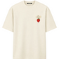 Jacquemus T-shirt con Fragola Beige