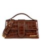 Jacquemus Le Grand Bambino Croco Marrone