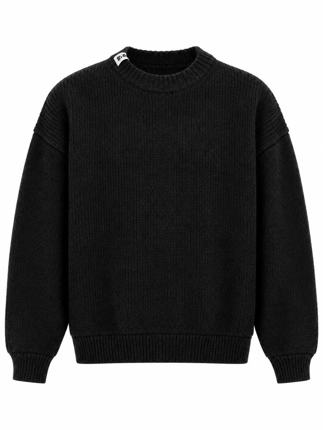 Bonsai Maglione Brushed Wool Nero