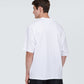 T-shirt oversize con ricamo