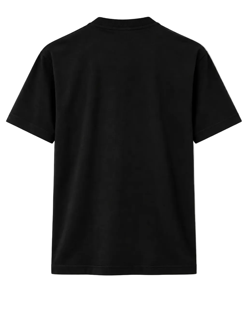 Burberry T-shirt Equestrian Knight Check Nero