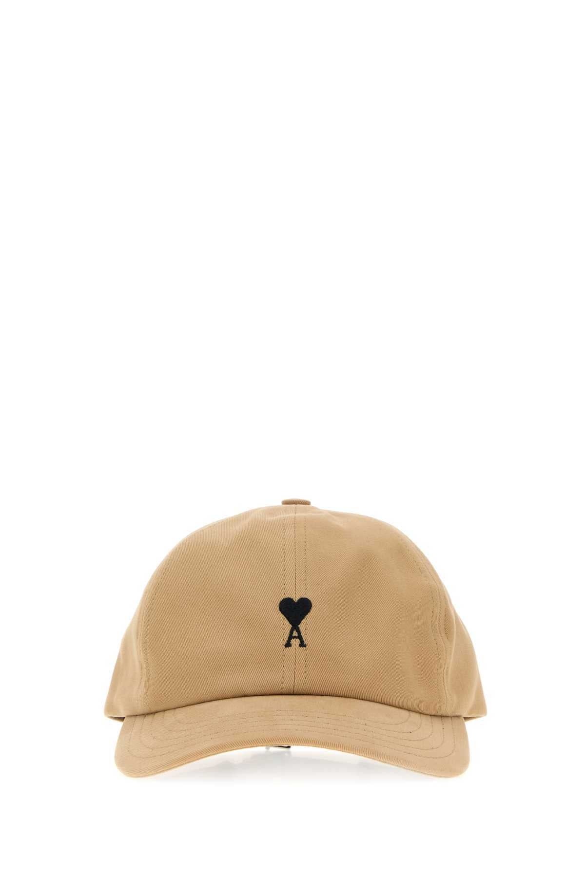 Black Ami de Coeur Embroidery Cap - fronte