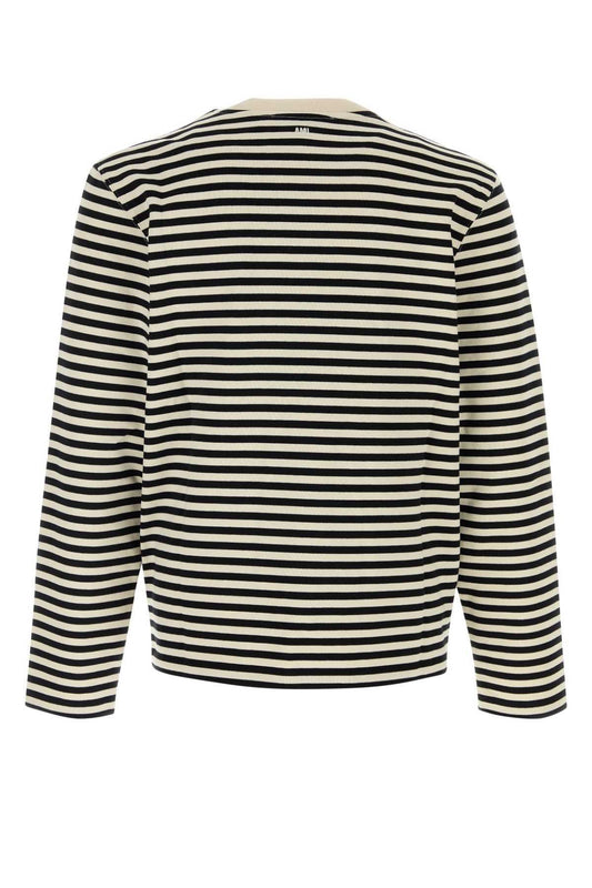 Long Sleeve Striped T-shirt with Ami de Coeur - retro